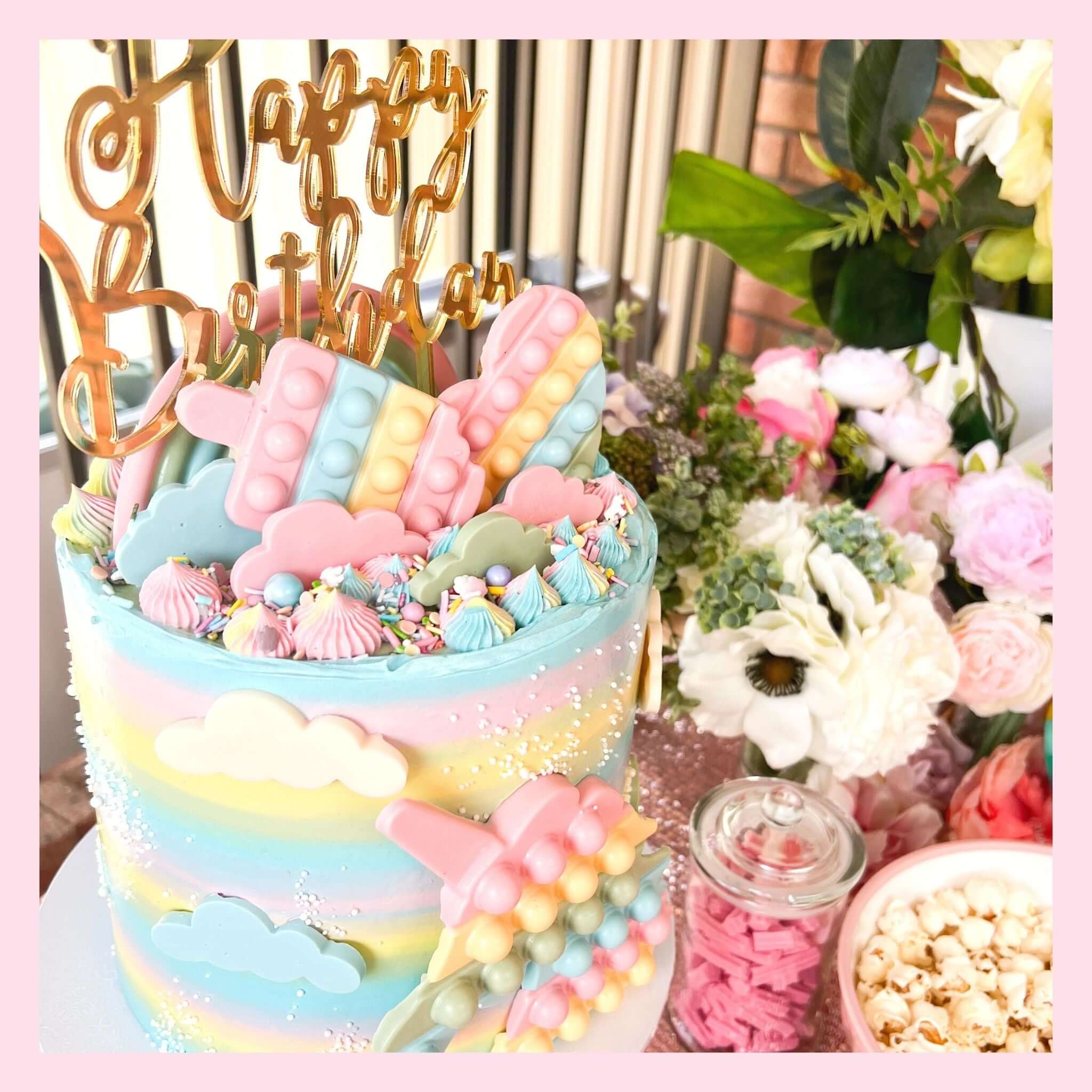 Pop It Cakes Delivery in Sydney Birthday Fairy Birthday Fairy