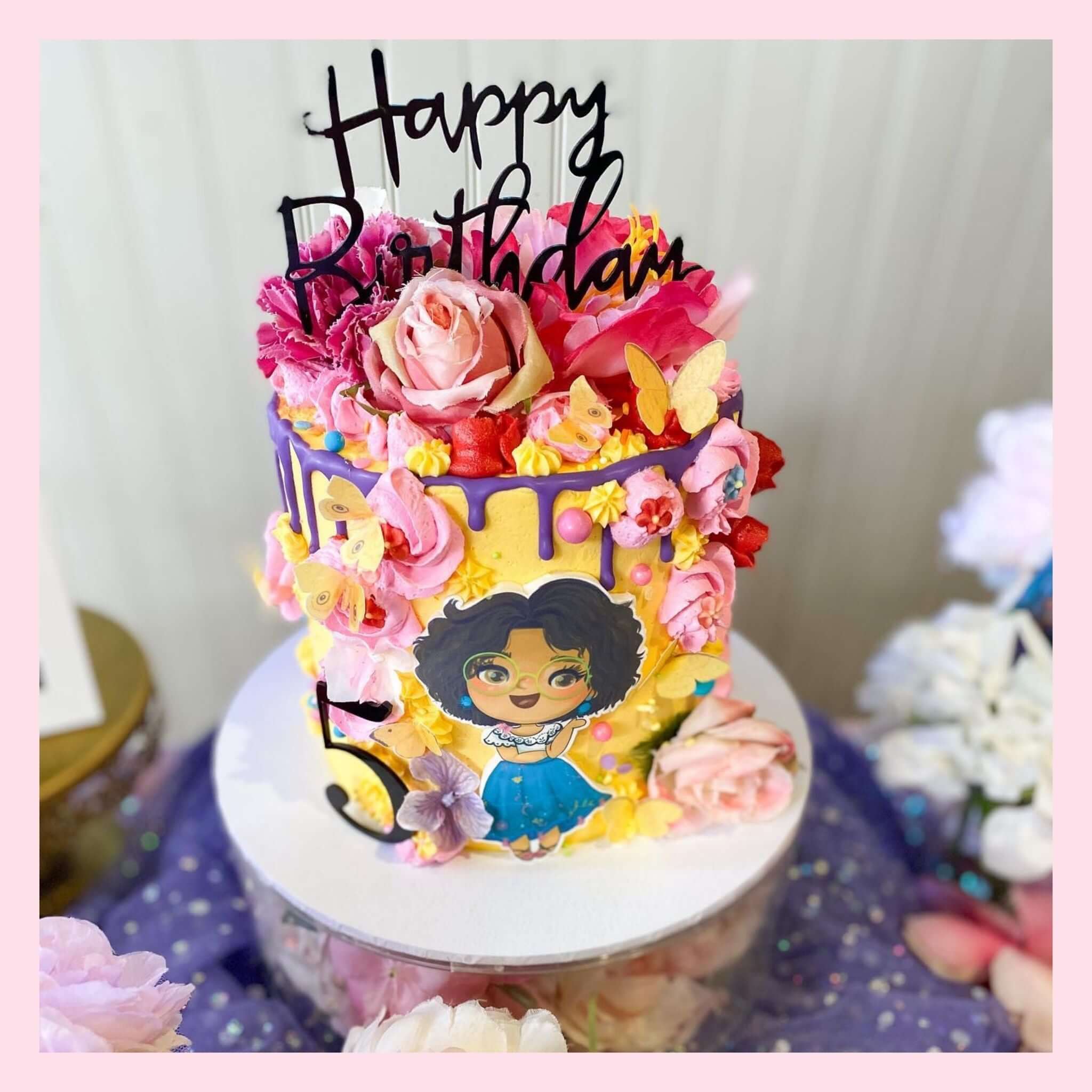 Encanto Cakes Delivery in Sydney Birthday Fairy Birthday Fairy