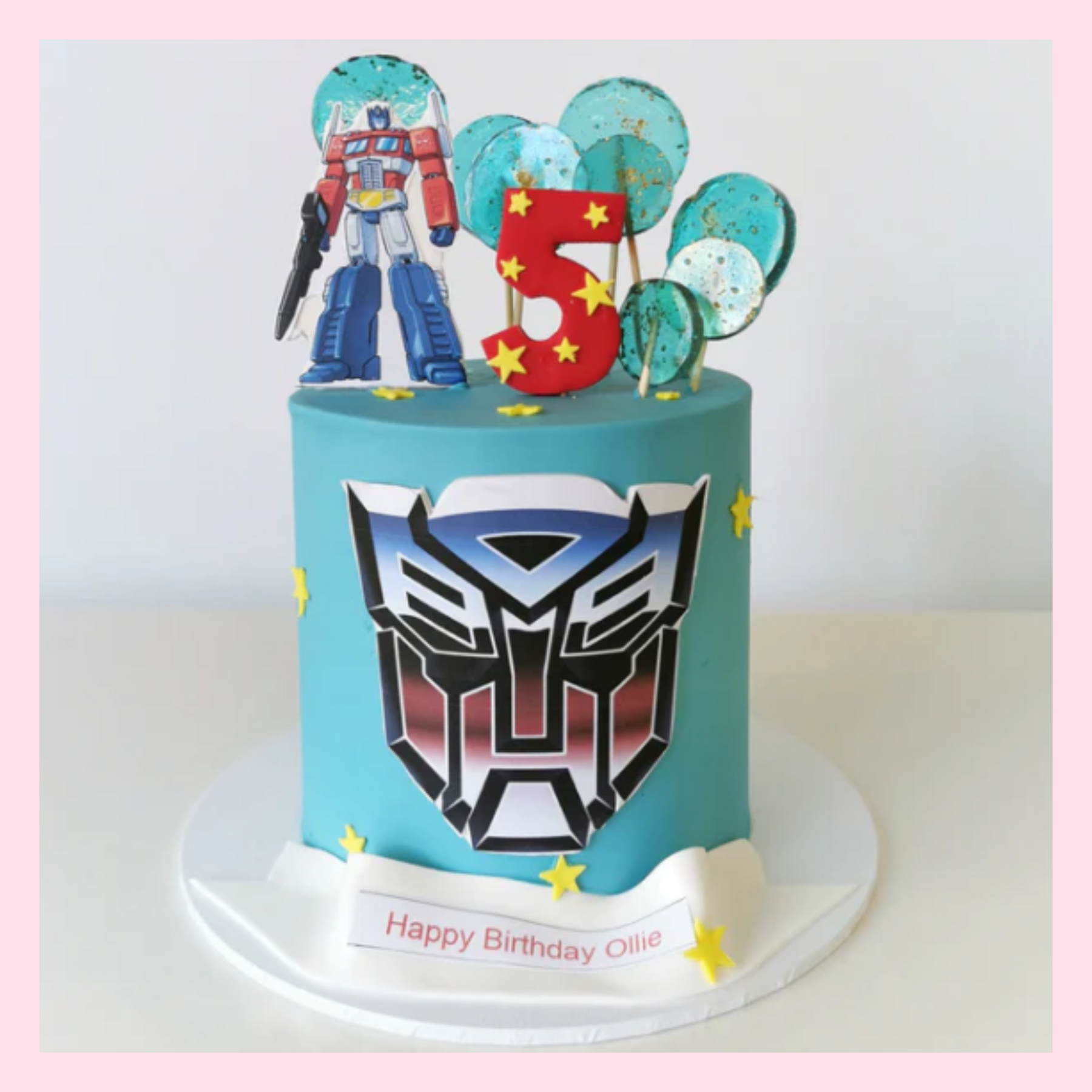 Transformer Birthday Cake I Delivery in Sydney I Order Online Now ...