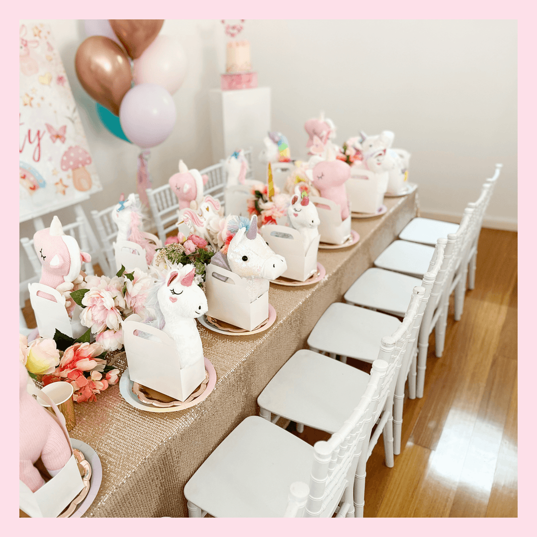 Children's Tiffany Chair hire for your next party or event